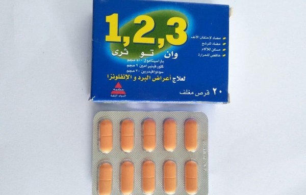دواعي استعمال One two three 