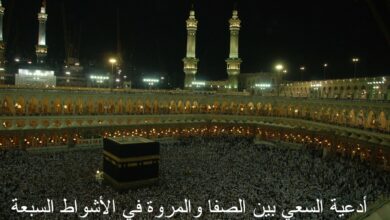 أدعية السعي بين الصفا والمروة في الأشواط السبعة