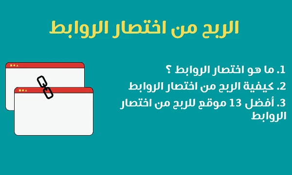 الربح من اختصار الروابط