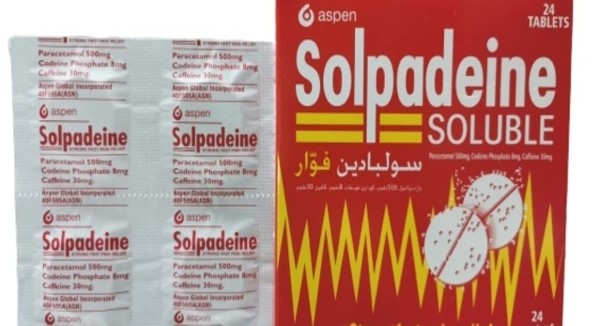 دواعي استعمال سولبادين Solpadeine مسكن الألم 
