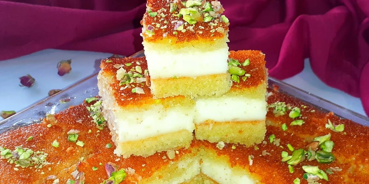طريقة عمل البسبوسة