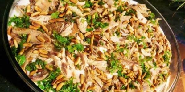 عمل فتة الدجاج