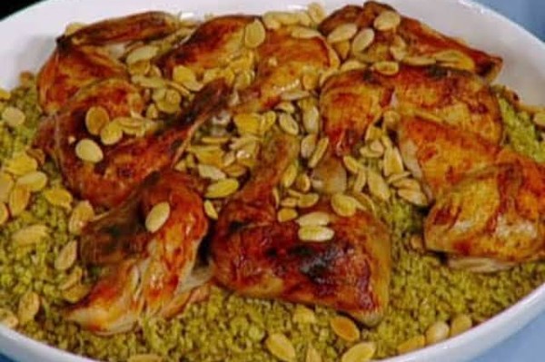 طريقة عمل الفريكة بالدجاج