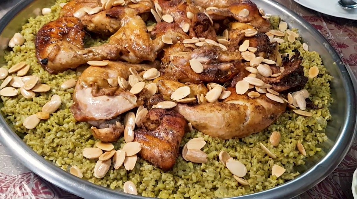 طريقة عمل الفريكة بالدجاج