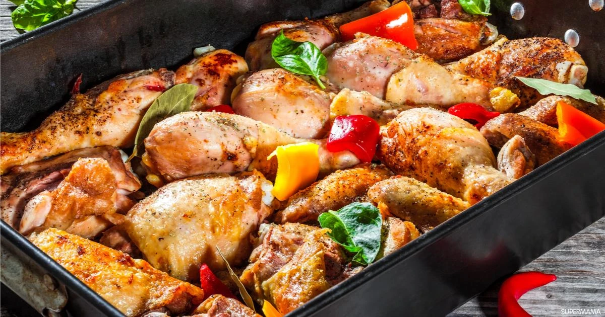 صينية الدجاج بالفرن