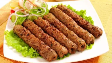 طريقة عمل الكفتة المشوية 