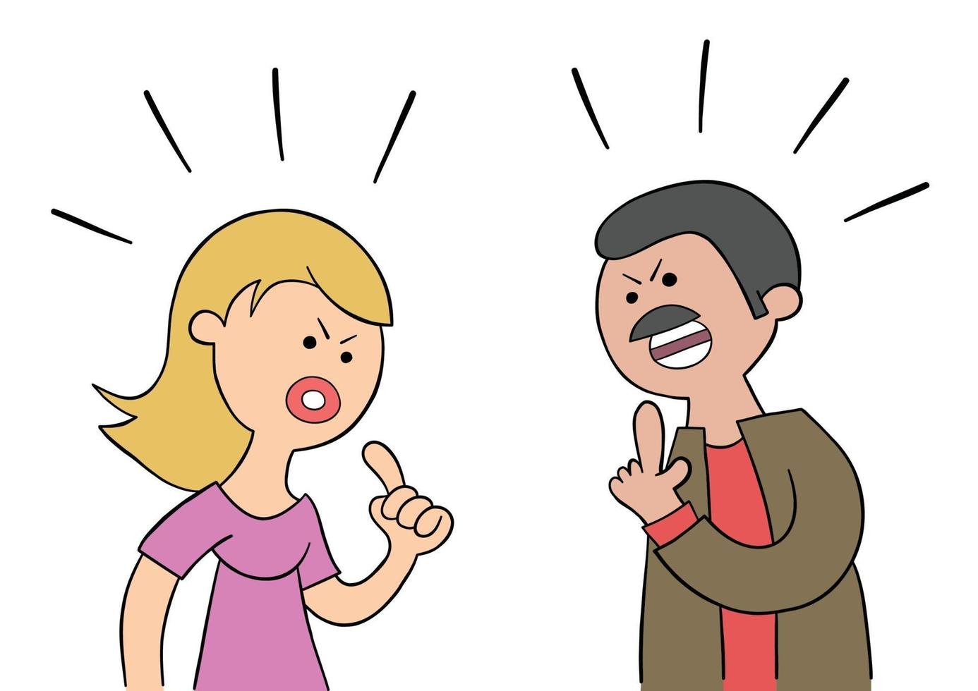 تفسير حلم الشجار مع ام الزوج