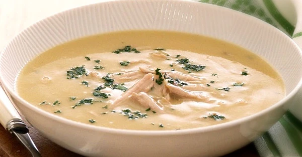 شوربة كريمة الدجاج