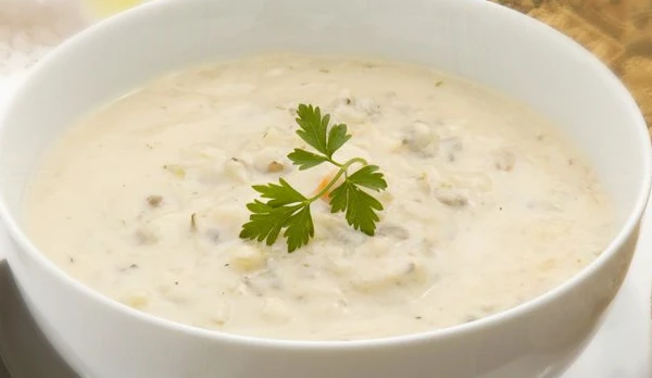 شوربة كريمة الدجاج