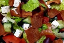 طريقة عمل سلطة الفتوش 