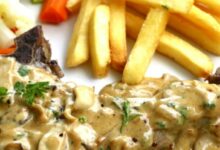 طريقة عمل بيكاتا بالمشروم