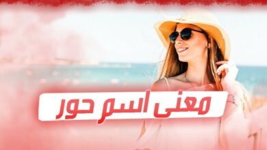 معنى اسم حور