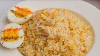 طريقة عمل الكشرى الأصفر في البيت 30 طريقة عمل الكشرى الأصفر