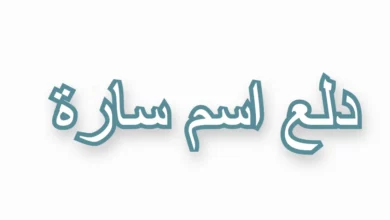دلع اسم سارة