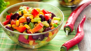 سلطة الفاصوليا الحمراء