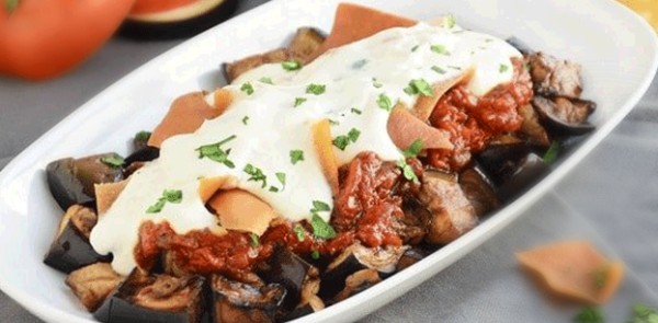 طريقة عمل فتة الباذنجان  