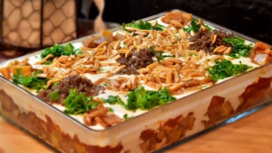 طريقة عمل فتة الباذنجان  