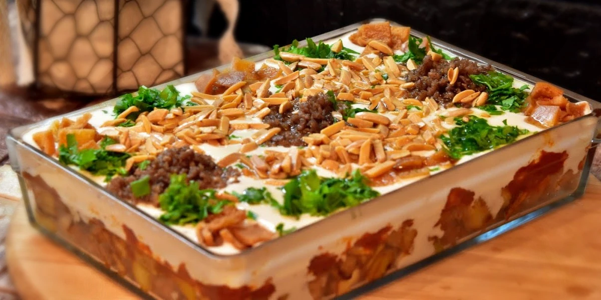 طريقة عمل فتة الباذنجان  