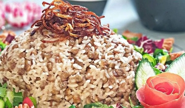 طريقة عمل مجدرة الرز المظبوطة 3 مجدرة الرز