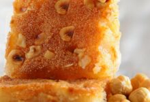 طريقة عمل البسبوسة فاطمة ابو حاتى