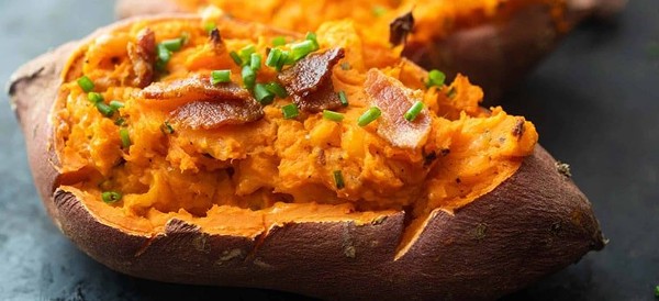 فوائد البطاطا المشوية