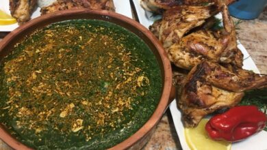 ملوخية بالأرانب فاطمة أبو حاتي