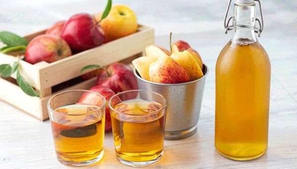 أضرار خل التفاح لإزالة الكرش