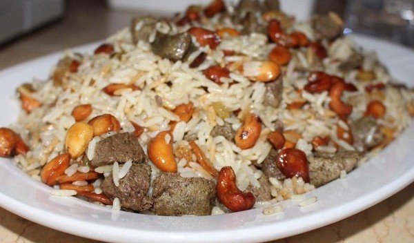 الأرز المكرمل فاطمة أبو حاتي