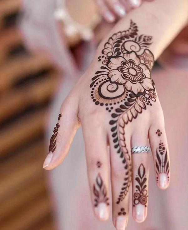 رسومات حنة عروس