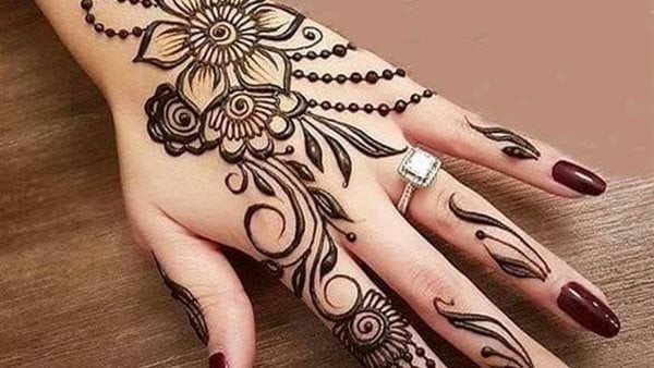 رسومات حنة عروس