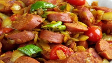 كيفية عمل السجق المدخن فاطمة أبو حاتي