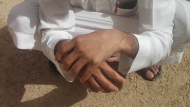 التيمم عند عدم وجود الماء