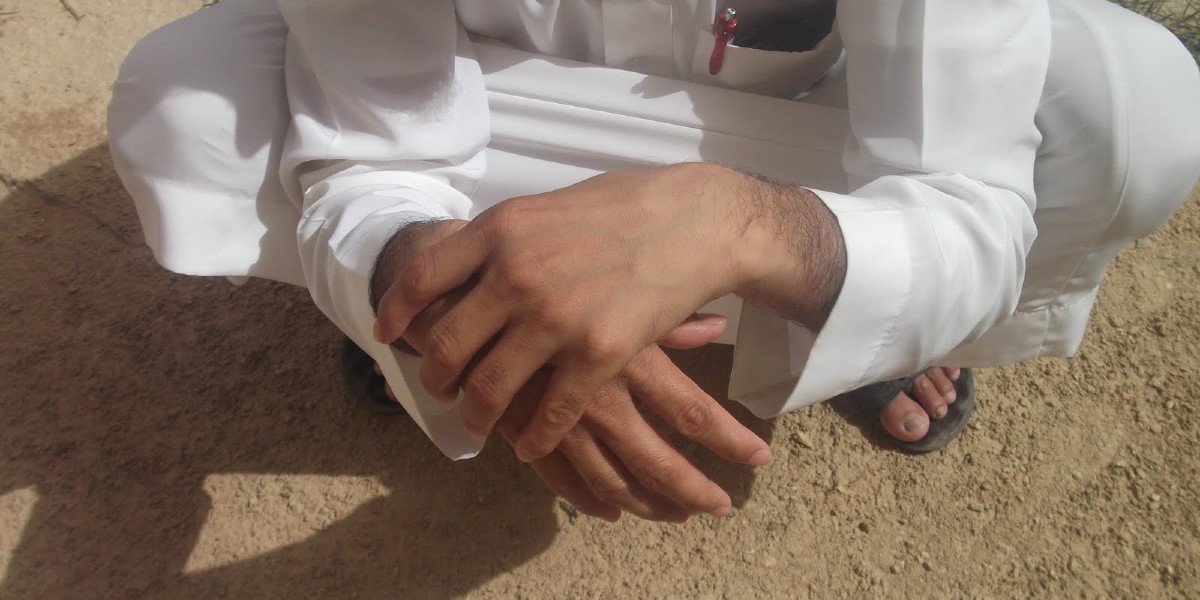 التيمم عند عدم وجود الماء