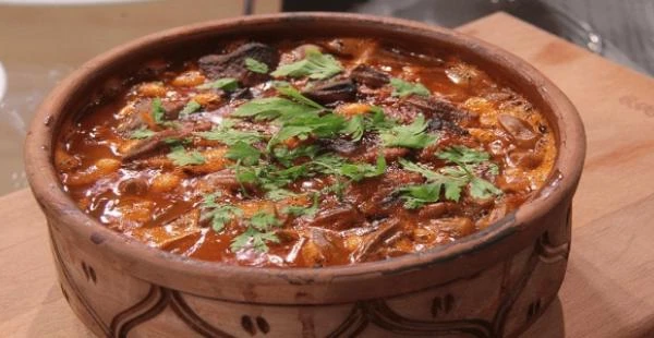 طاجن البامية باللحمة فاطمة أبو حاتي