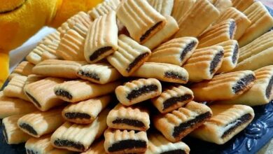 طريقة عمل بسكويت بالعجوة فاطمة أبو حاتي