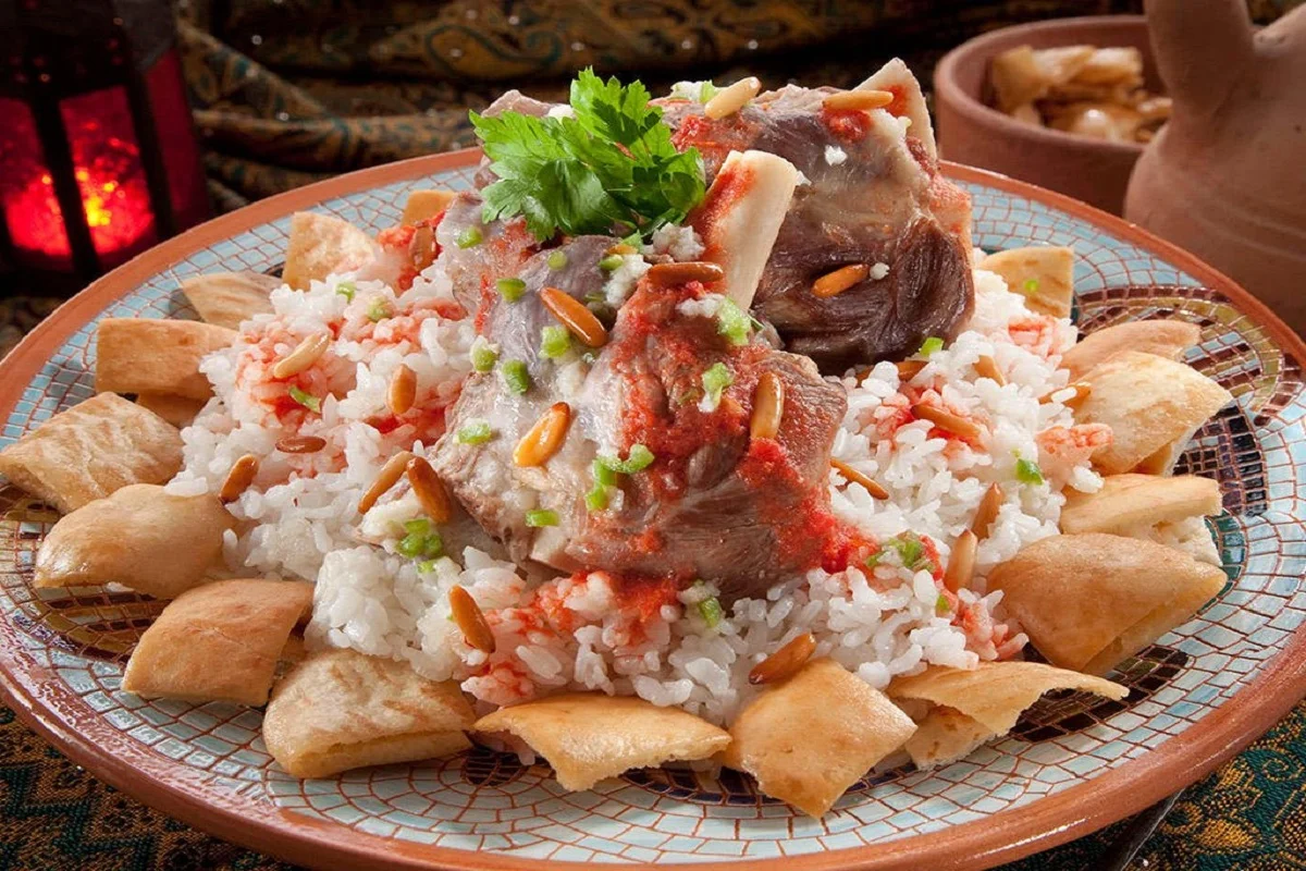 طريقه عمل فتة العيد