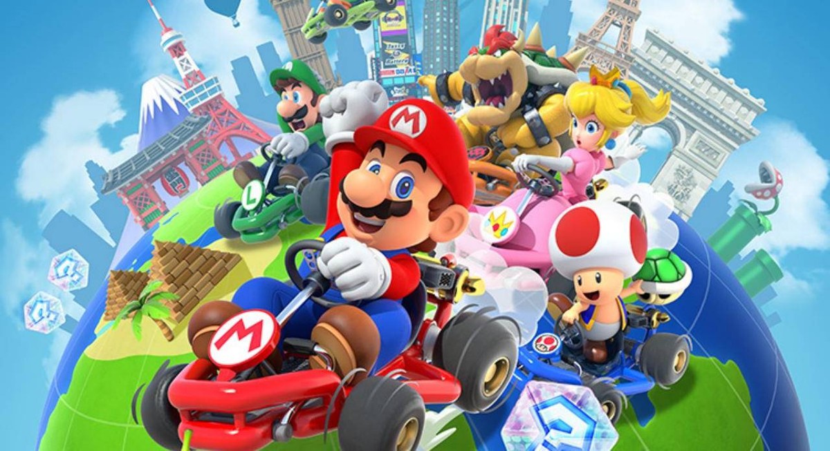 لعبة Mario Kart Tour للأندرويد