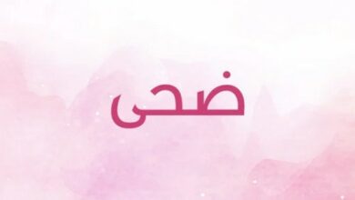 معنى اسم ضحى