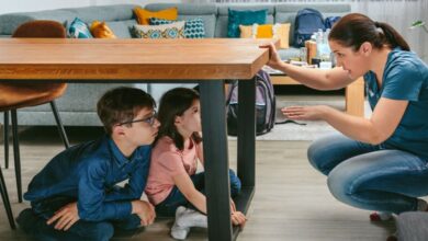 الاجراءات الوقائية من الزلازل