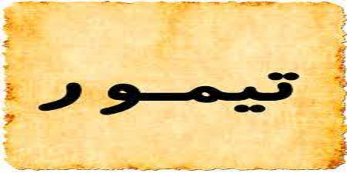 معنى اسم تيمور
