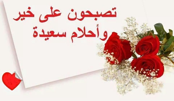 مسجات تصبحون على خير
