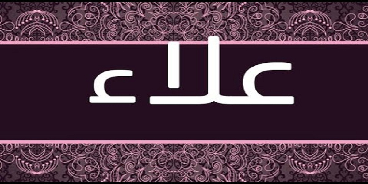 معنى اسم علاء