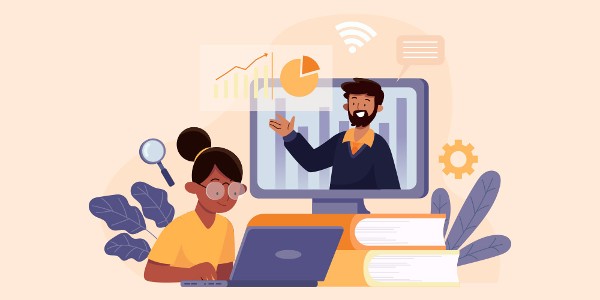 الدراسة عبر الإنترنت
