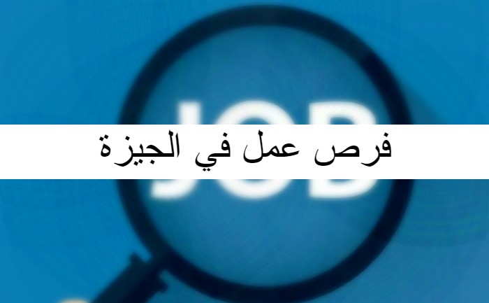 فرص عمل في الجيزة