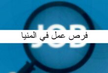 فرص عمل في المنيا 1