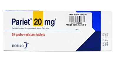 Pariet 20 mg دواعي الاستعمال3