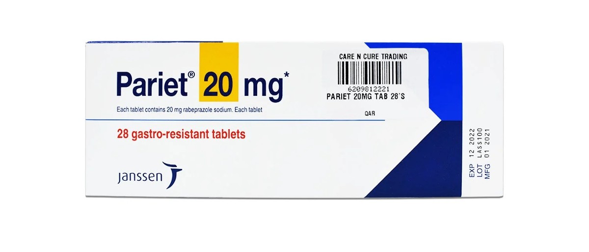 Pariet 20 mg دواعي الاستعمال3
